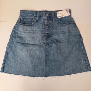 Uniqlo Jeans Denim Skirt Size 2 New